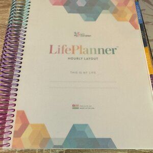 Hourly Lifeplanner - Erin Condren - July 2025-June 2026